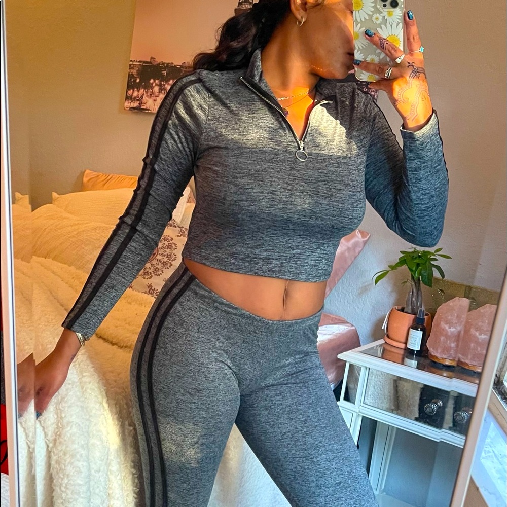 Grey & Black 2 Piece